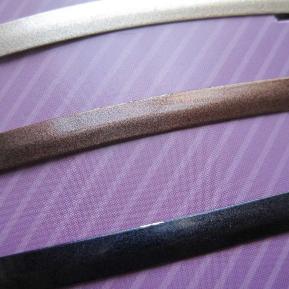 8 Goody 2 1/4" Painted Metal Stay Tight Put Hair Barrettes Secure Clasp Flat Bar - Picture 7 of 11